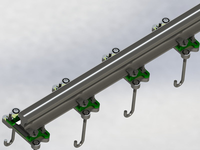 防沉降柔性轨道紧固系统